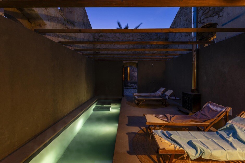 country luxury holiday villa with heated pool