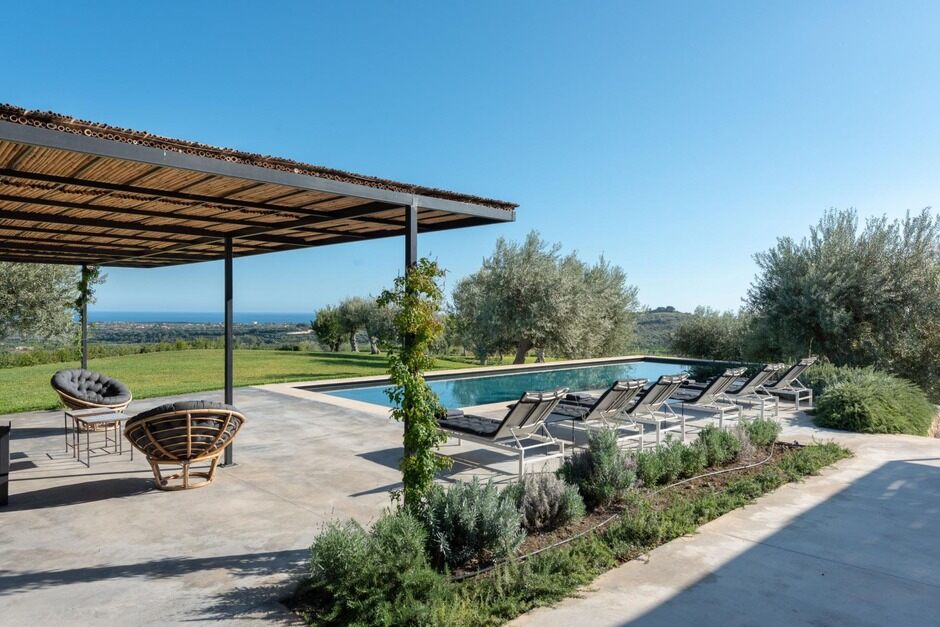 sea view luxury holiday villa with swimming pool villa vogue